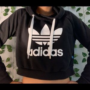Urban outfitters Adidas cropped hoodie